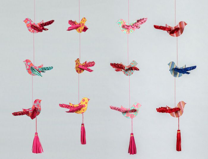 Handmade Paper Mobiles